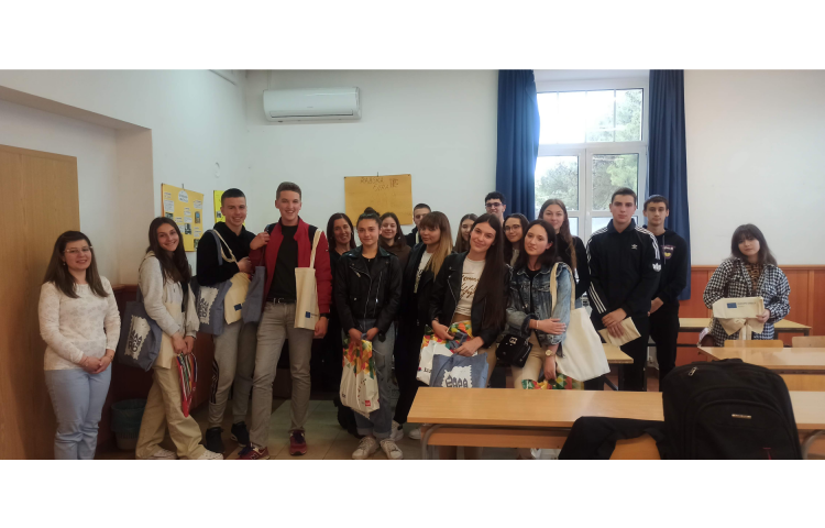 Posjet srednjoj školi Markantuna de Dominisa Rab
