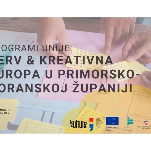 Programi Unije: CERV & Kreativna Europa u Primorsko-goranskoj županiji