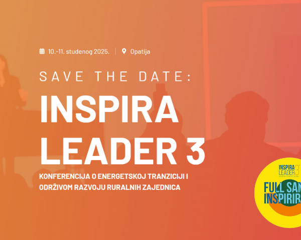 KONFERENCIJA INSPIRA LEADER 3: Inspiracija za pametne zajednice
